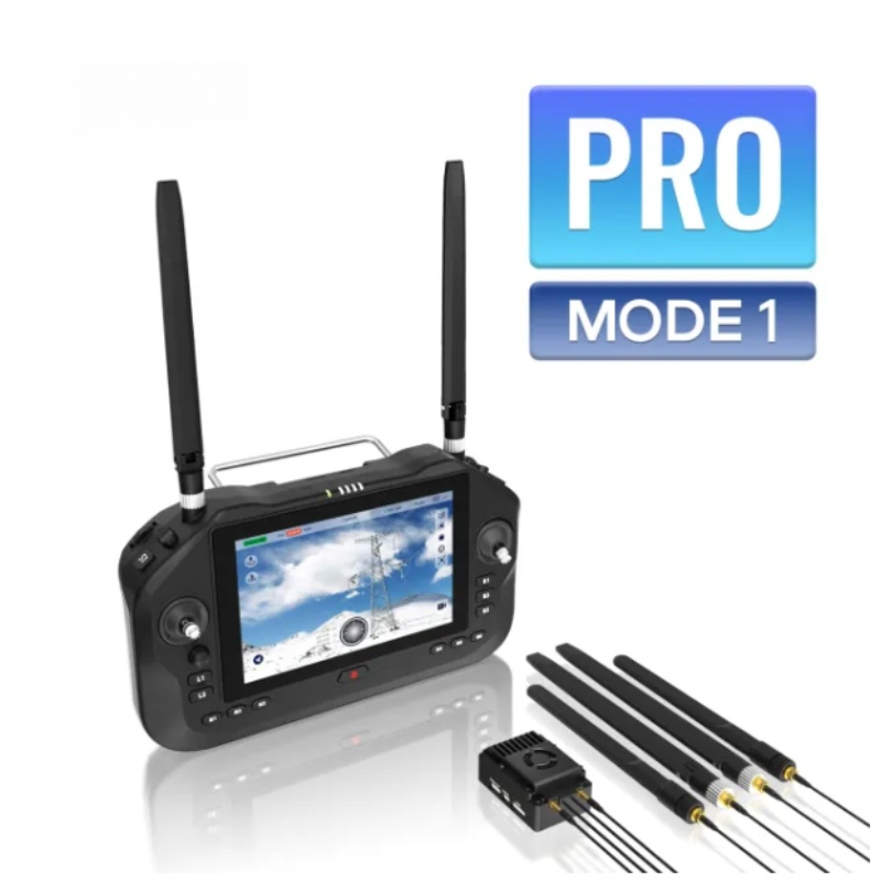 SIYI UniRC 7 / 7 Pro Dual Frequency 2.4 & 5 GHz Handheld Ground Station 40 KM Range Smart Controller - Unmanned RC