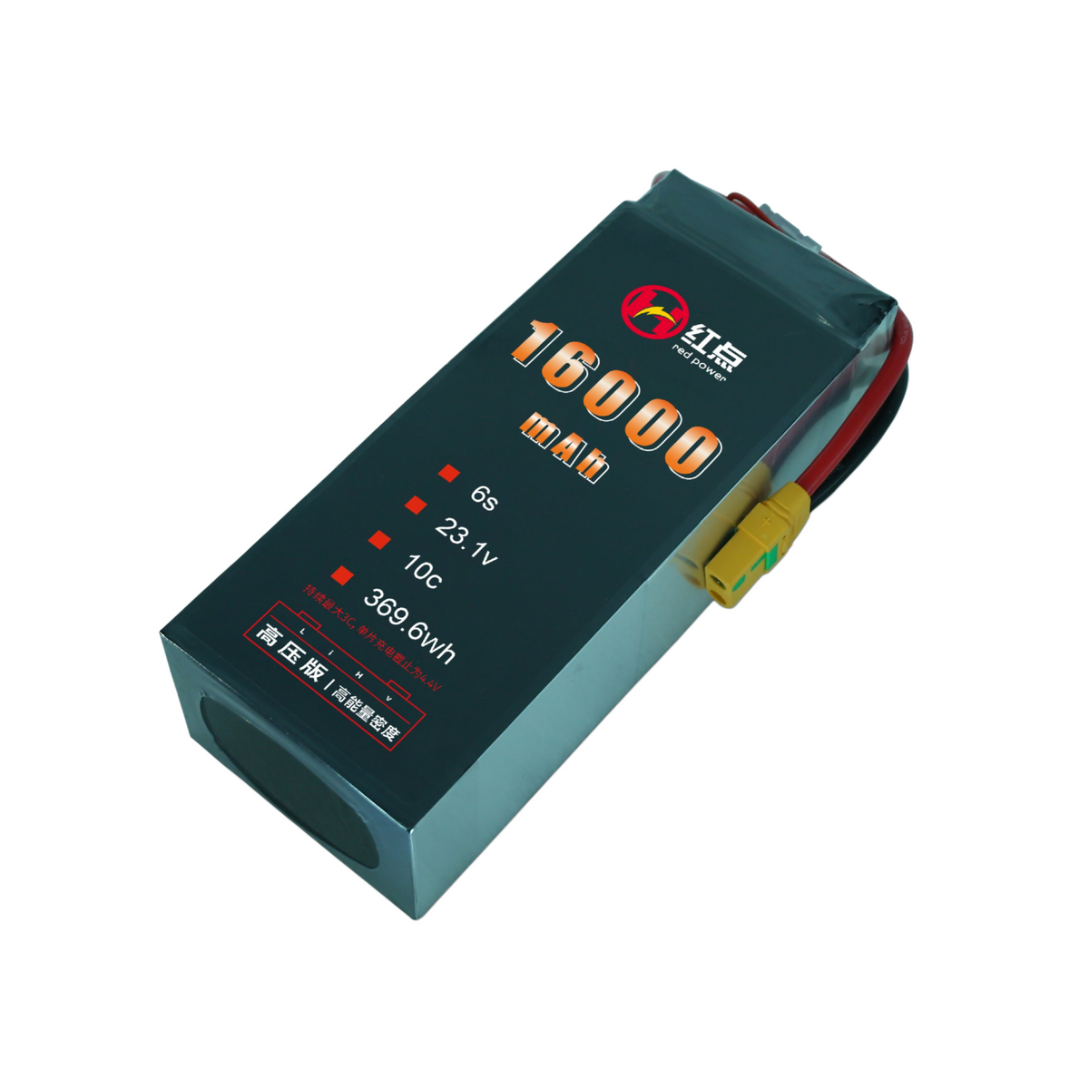 RED /Lithium-Polymer Battery/ 6S High energy density & HV 4.4V battery 8.7Ah~19.5Ah - Unmanned RC