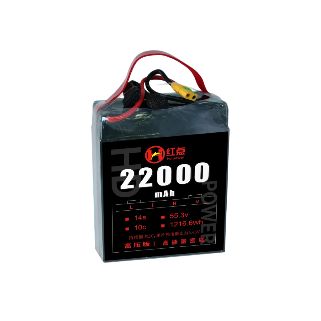 RED /Lithium-Polymer Battery/ 14S High energy density & HV 4.45V battery 22Ah~43Ah - Unmanned RC