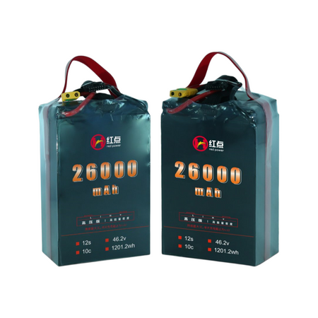 RED /Lithium-Polymer Battery/ 12S High energy density & HV 4.4V battery 23Ah~34Ah - Unmanned RC