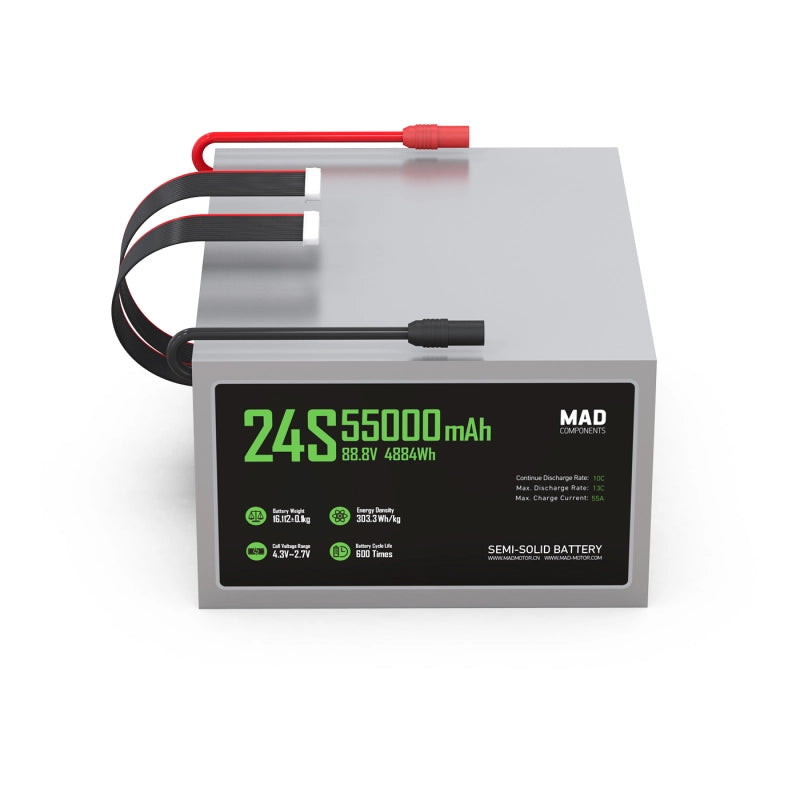 MAD 24S 55Ah Drone Solid State Lithium-ion Battery - Unmanned RC