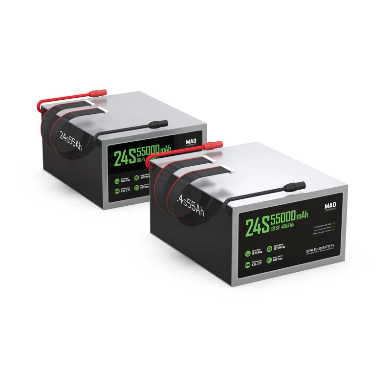 MAD 24S 55Ah Drone Solid State Lithium-ion Battery - Unmanned RC