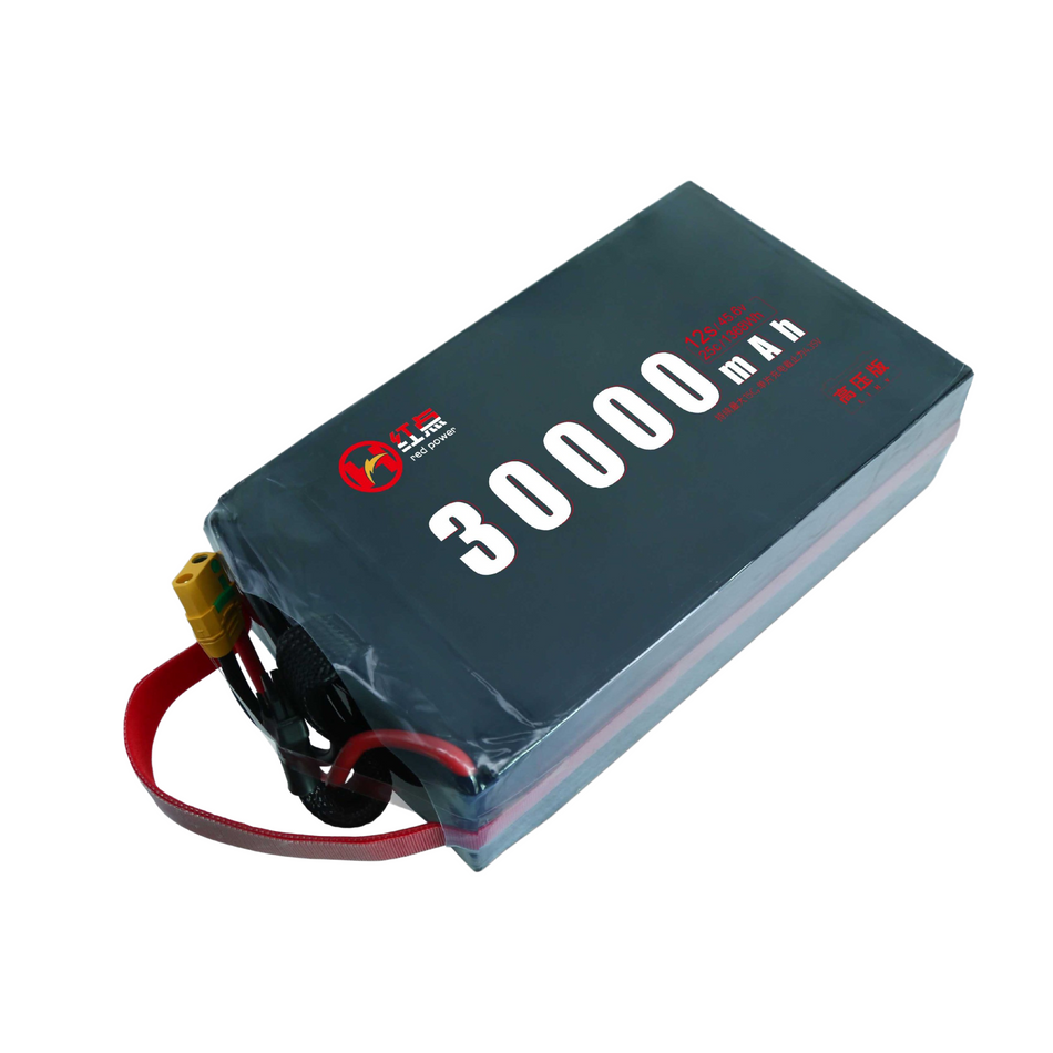 RED /Lithium-Polymer Battery/ 12S 25C High rate battery 12Ah~30Ah - Unmanned RC