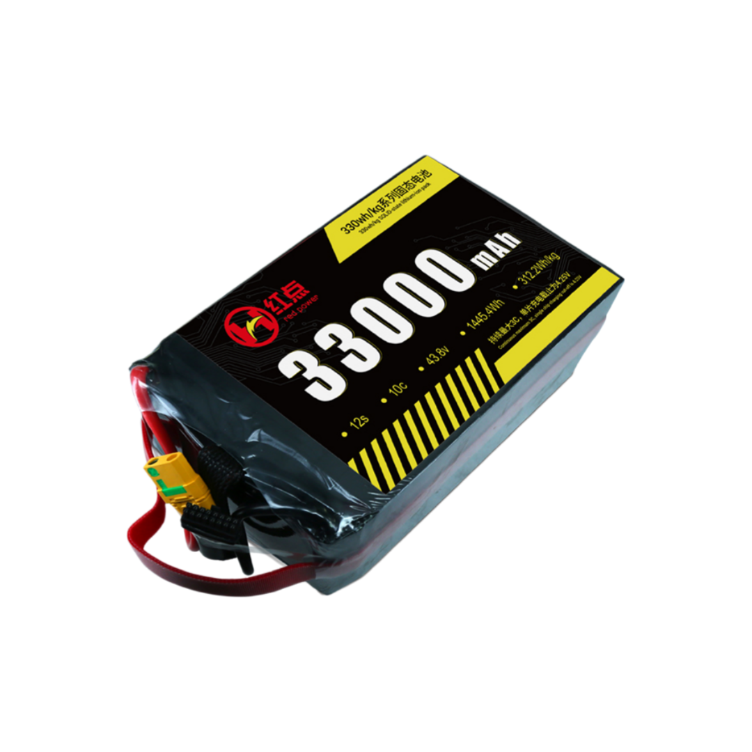 RED -12S Solid State 330wh/kg Battery  9.8Ah~72Ah - Unmanned RC