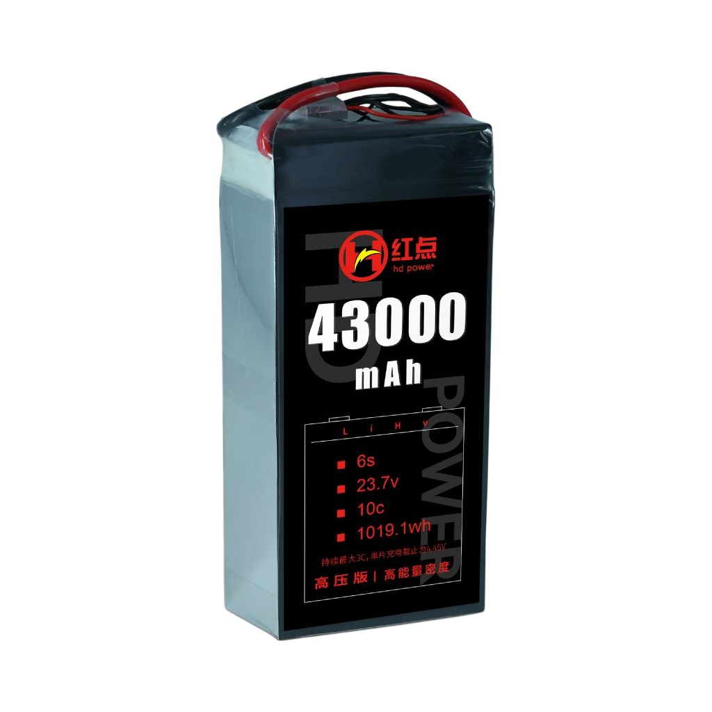 RED /Lithium-Polymer Battery/ 6S High energy density & HV 4.45V battery 22Ah~43Ah - Unmanned RC