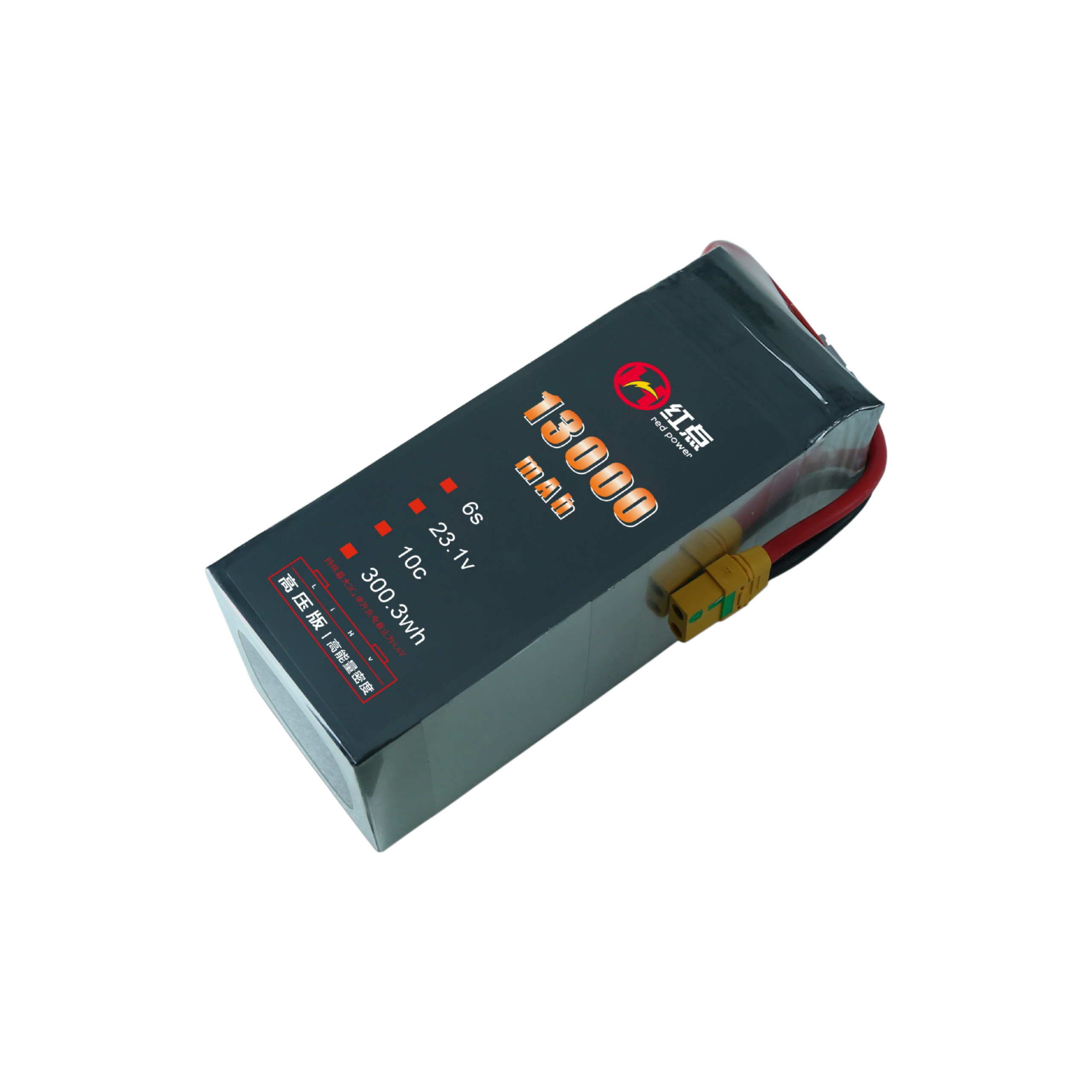 RED /Lithium-Polymer Battery/ 6S High energy density & HV 4.4V battery 8.7Ah~19.5Ah - Unmanned RC