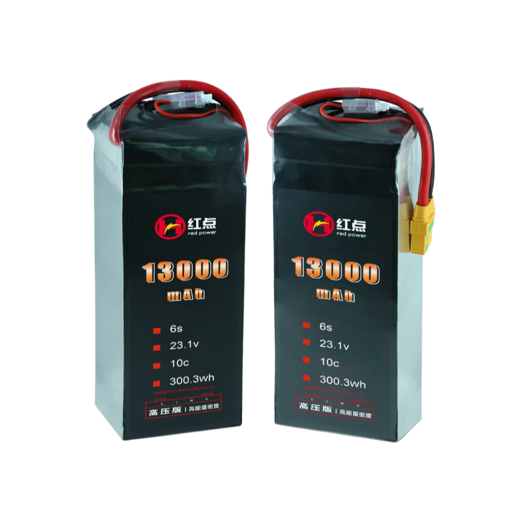 RED /Lithium-Polymer Battery/ 6S High energy density & HV 4.4V battery 8.7Ah~19.5Ah - Unmanned RC