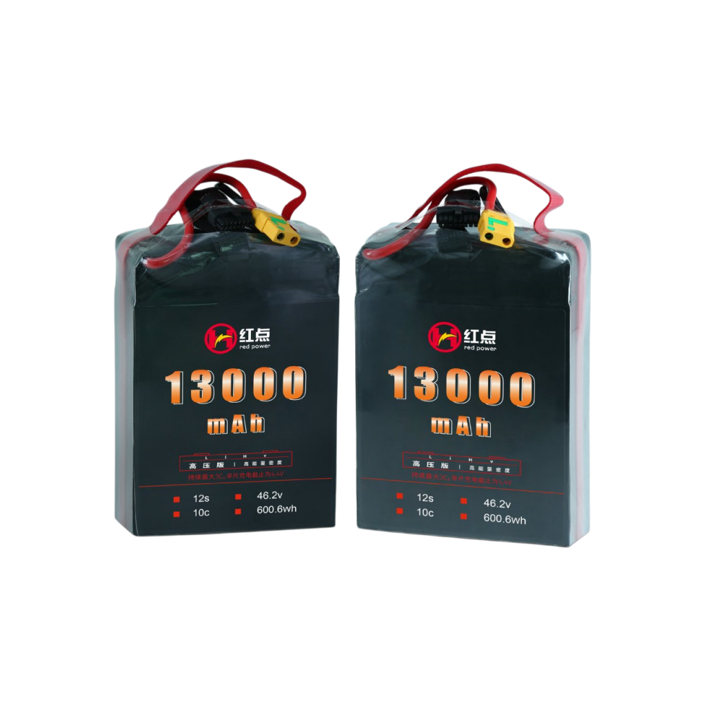 RED /Lithium-Polymer Battery/ 12S High energy density & HV 4.4V battery 8.7Ah~19.5Ah - Unmanned RC