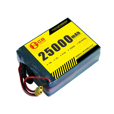 RED -14S Solid State 310wh/kg Battery  22Ah~66Ah - Unmanned RC