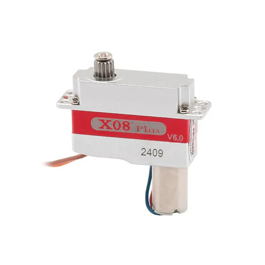 KST X08 Plus V6.0 Micro Servo 5.3Kgf.cm 0.09sec 9.0g 8mm for RC Gliders - Unmanned RC