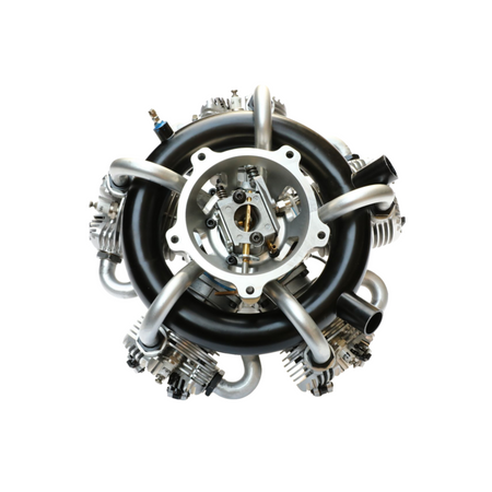 NGH GF150R5 five-cylinder star four-stroke gasoline engine - Unmanned RC