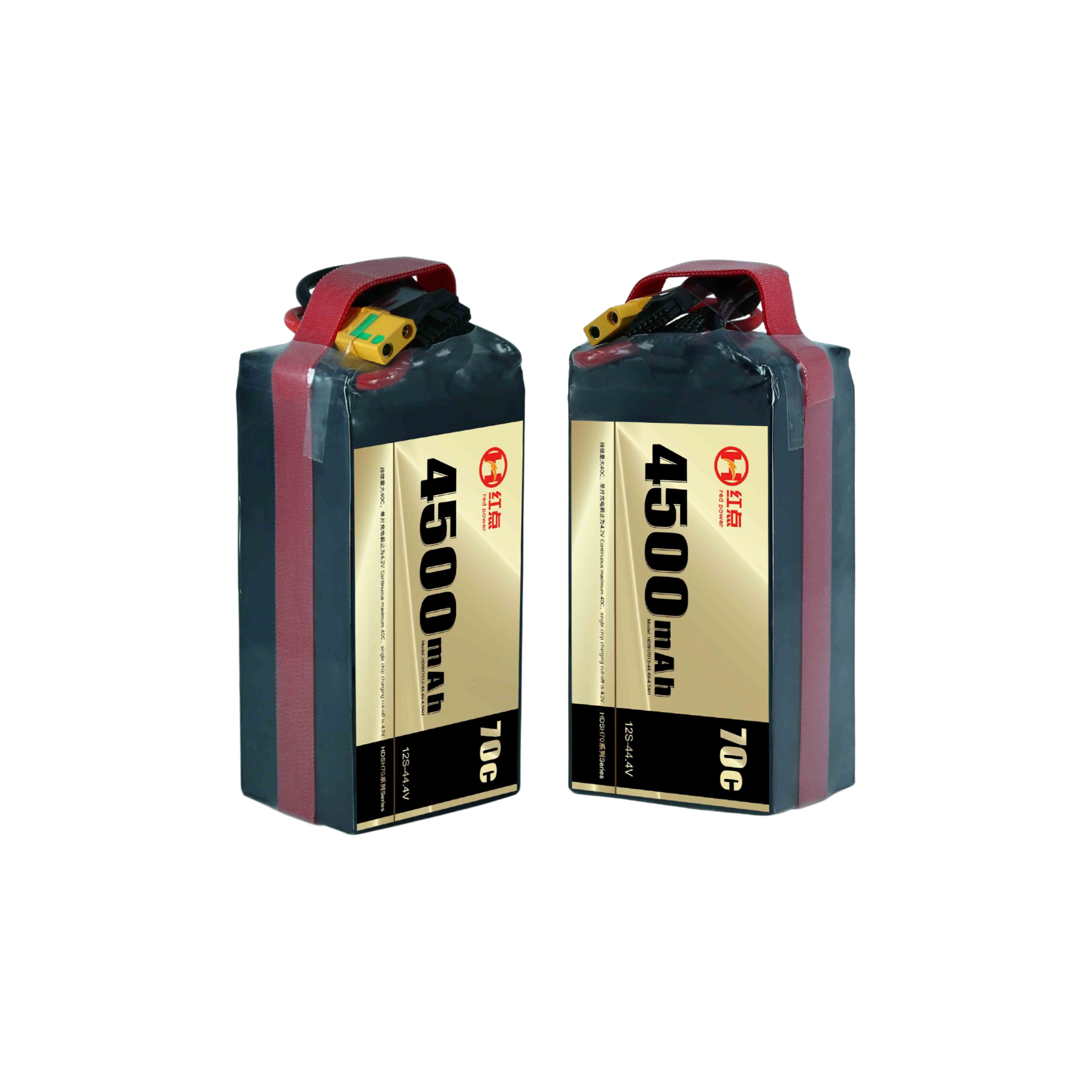 RED /Lithium-Polymer Battery/ 12S 70C High rate battery 2.6Ah~6Ah - Unmanned RC
