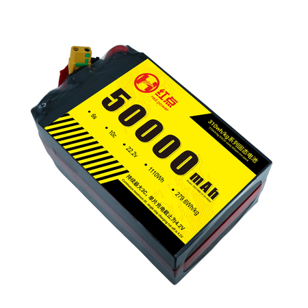 RED -6S Solid State 310wh/kg Battery  22Ah~66Ah - Unmanned RC