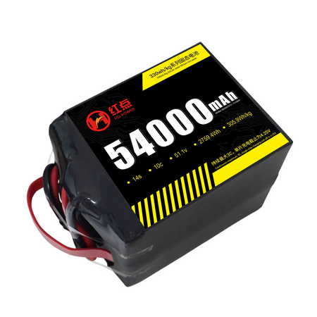 RED -14S Solid State 330wh/kg Battery  9.8Ah~72Ah - Unmanned RC