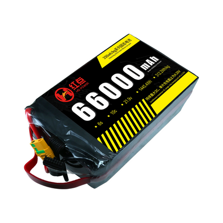 RED -6S Solid State 330wh/kg Battery  9.8Ah~72Ah - Unmanned RC