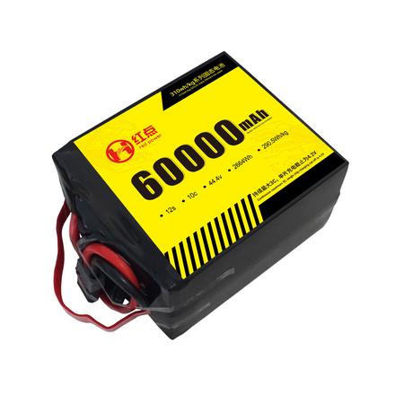 RED -12S Solid State 310wh/kg Battery  22Ah~66Ah - Unmanned RC