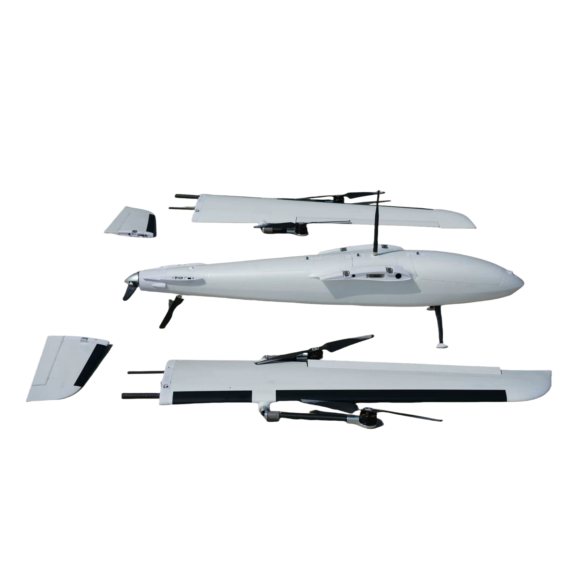 UnmannedRC Dragon 2400 EPO VTOL Plane For Drone Mapping and Aerial Surveying - Unmanned RC