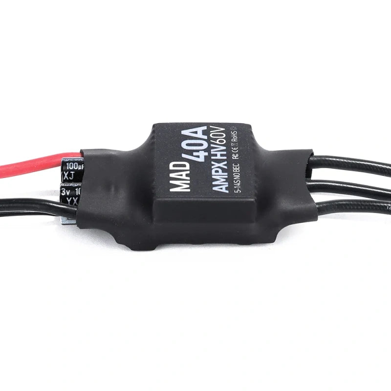 AMPX 40A (5-14S) Drone ESC w/heat sink - Unmanned RC