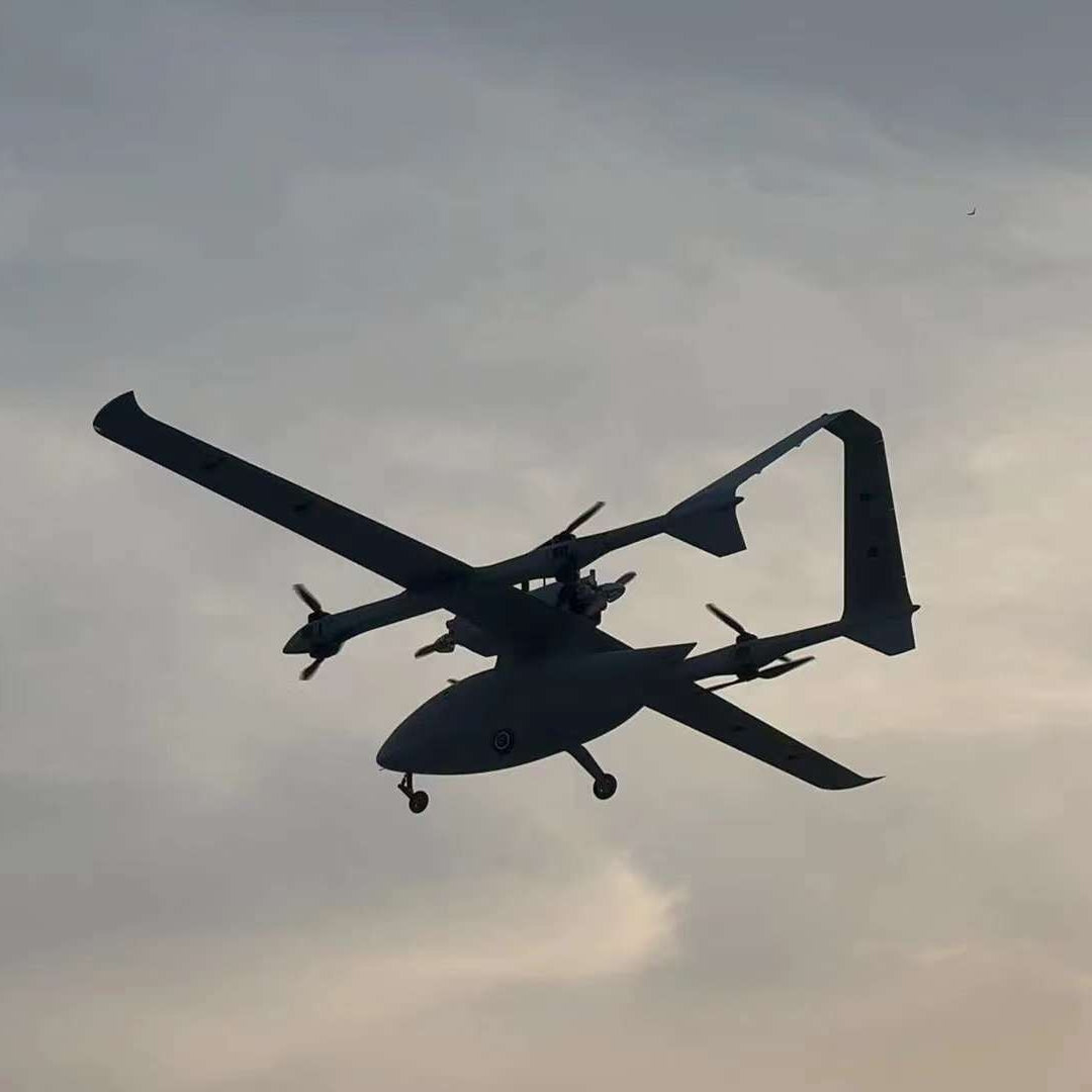 D150 Hybrid VTOL UAV- 50kg Mission Payload 8 Hours Endurance - Unmanned RC