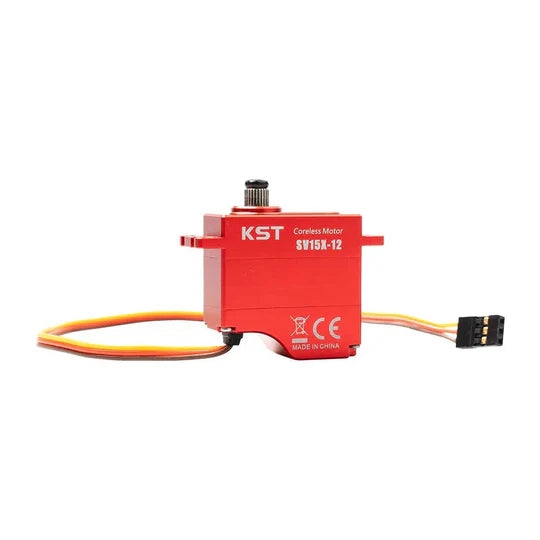 KST SV15X-12 SHV Coreless Metal Gear Mini Servo 13kgf.cm 0.05sec for RC Helicopters, Industrial UAVs & Robotics - Unmanned RC