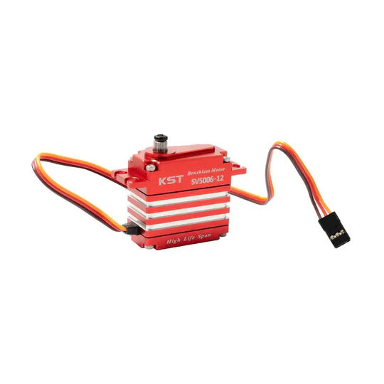 KST SV5006-12 SHV 4 Pole Brushless Digital Standard Servo 55Kgf.cm 0.063sec/60° 6BB for RC Cars, Competition RC Planes & Robotics - Unmanned RC
