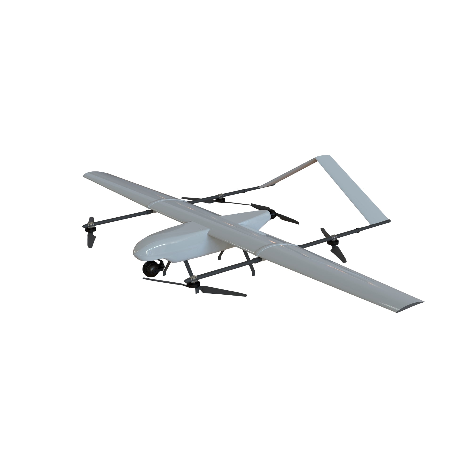 UnmannedRC VTOL UAV Eagle 13 - 13KG Mission Payload 100 Mins Endurance - Unmanned RC