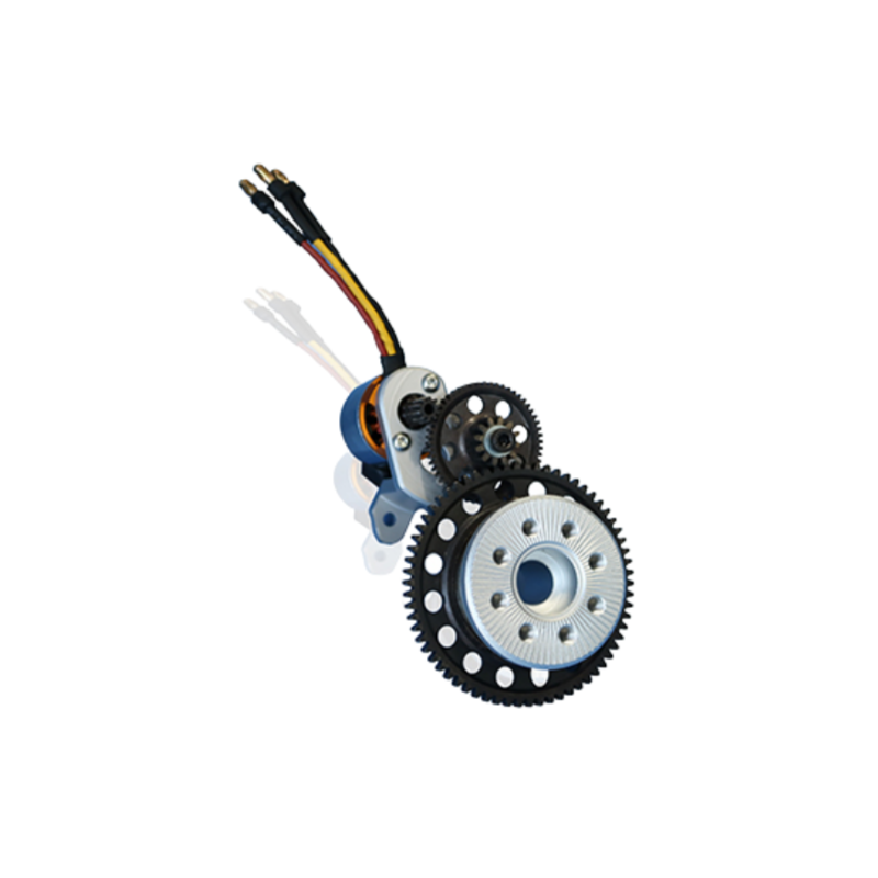 NGH GF60i2-E Linear double cylinder 4-stroke gasoline engine with electric starter - Unmanned RC