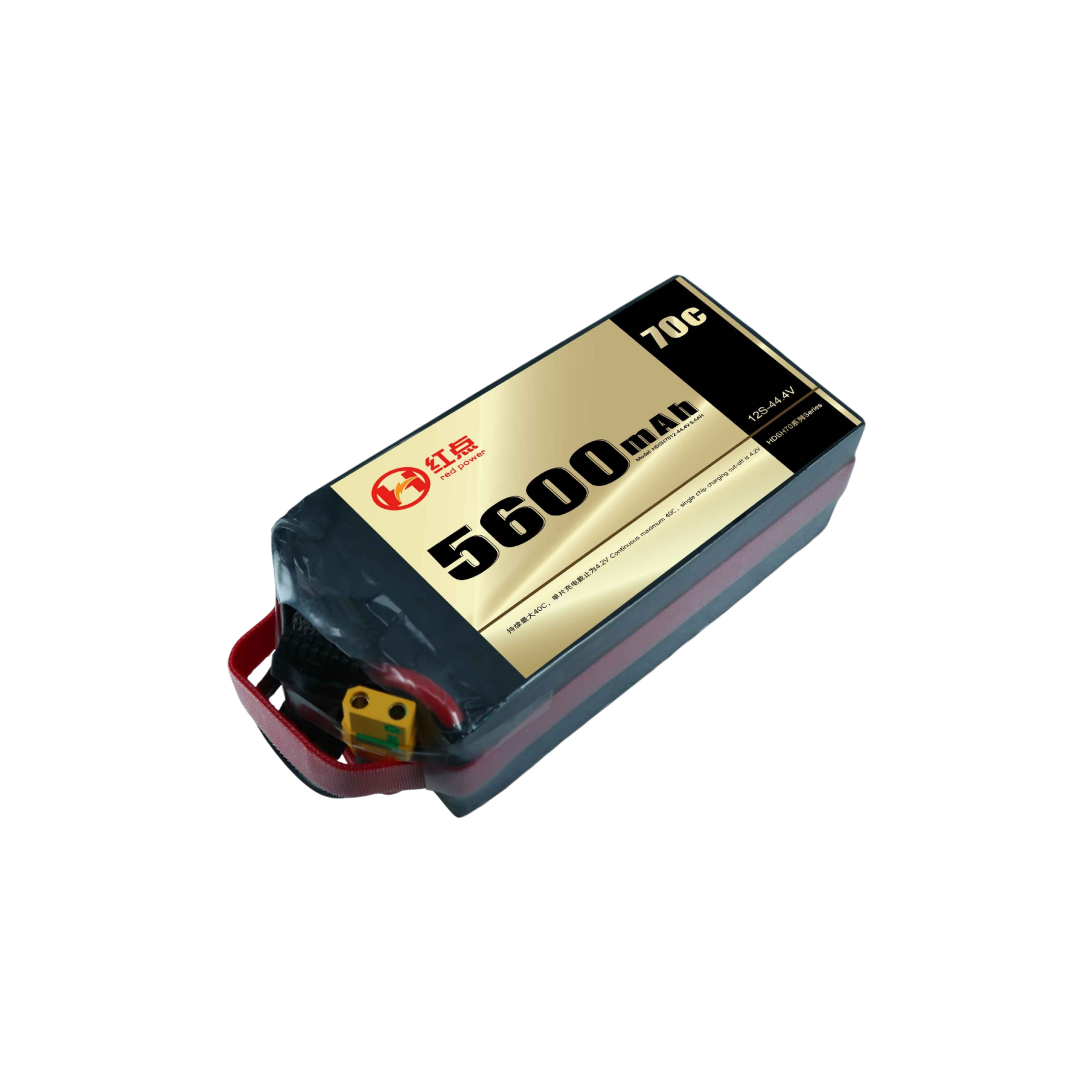 RED /Lithium-Polymer Battery/ 12S 70C High rate battery 2.6Ah~6Ah - Unmanned RC
