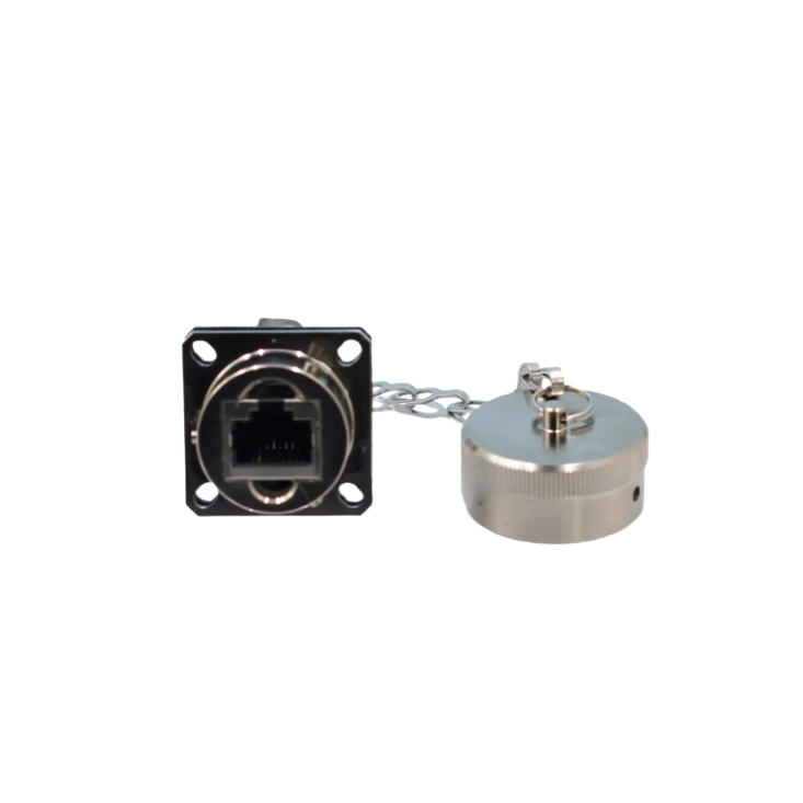 YW Series Circular Connector Dual Network Port RJ45 YW122F01 Aviation Plug - Unmanned RC