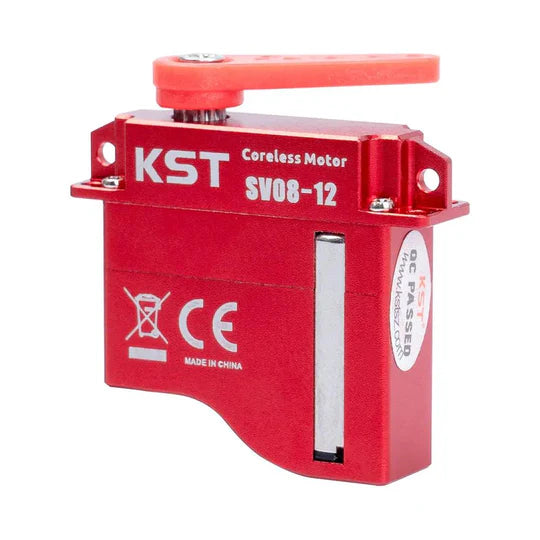 KST SV08-12 SHV Coreless Metal Gear Micro Servo 8.0Kgf.cm 0.09sec/60° for RC Helicopters & Gliders - Unmanned RC