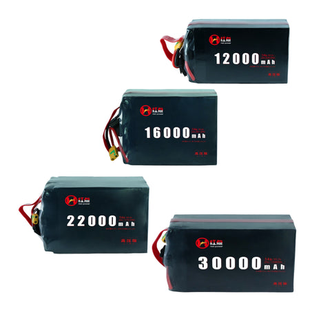 RED /Lithium-Polymer Battery/ 14S 25C High rate battery 12Ah~30Ah - Unmanned RC