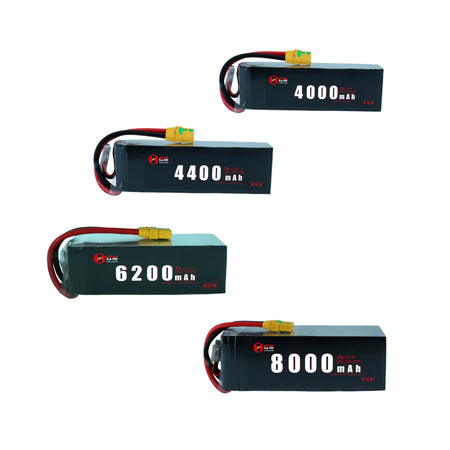 RED /Lithium-Polymer Battery/ 6S 25C High rate battery 4Ah~8Ah - Unmanned RC