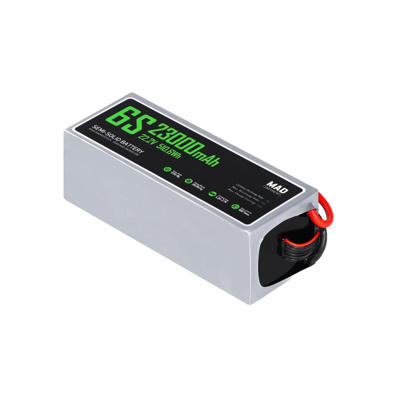 MAD 6S 23Ah Solid State Lithium-ion Battery - Unmanned RC