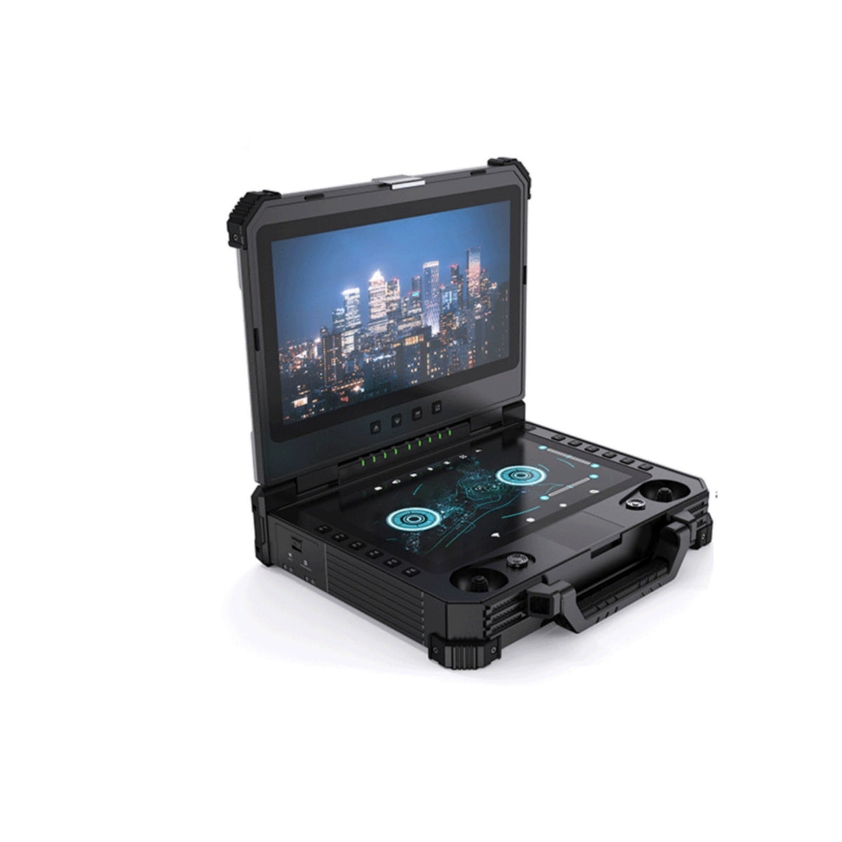 F40T Water and Dust-Proof Long Endurance Plican Dual Screen GCS - Unmanned RC