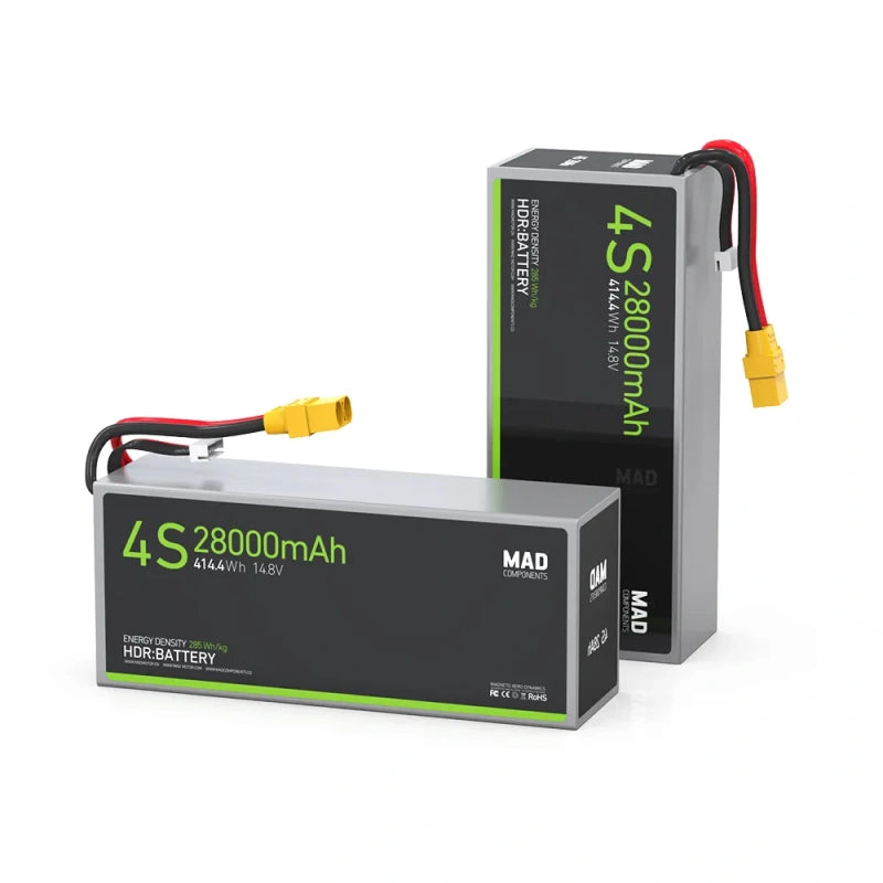 MAD 4S 28Ah Solid State Lithium-ion Battery - Unmanned RC