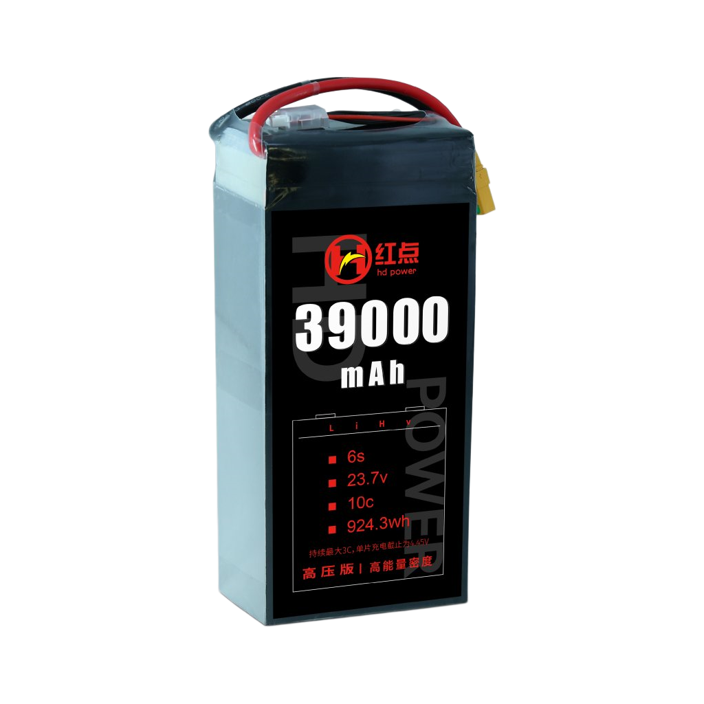 RED /Lithium-Polymer Battery/ 6S High energy density & HV 4.45V battery 22Ah~43Ah - Unmanned RC