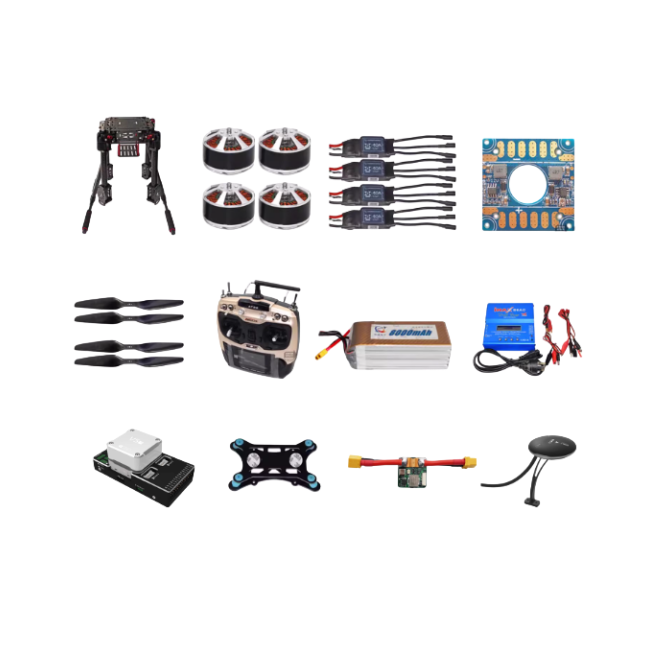 UnmannedRC X550/X650 Quadcopter Educational or DIY Full Kit - Unmanned RC