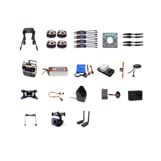 UnmannedRC X550/X650 Quadcopter Educational or DIY Full Kit - Unmanned RC