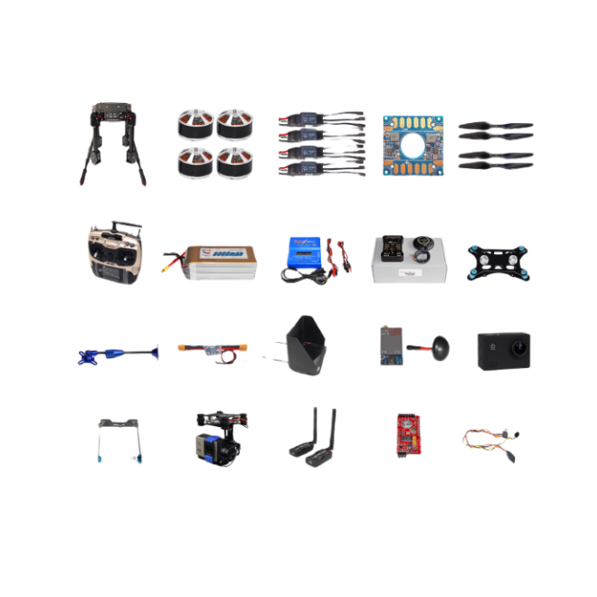 UnmannedRC X550/X650 Quadcopter Educational or DIY Full Kit - Unmanned RC