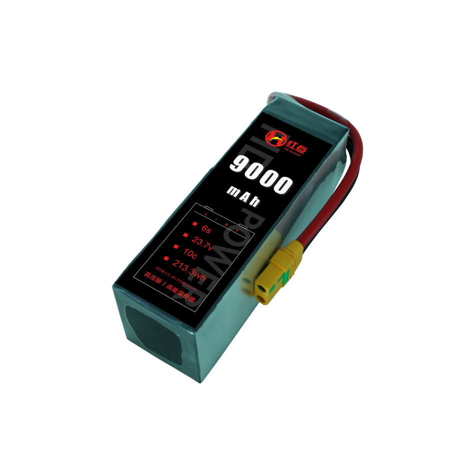 RED /Lithium-Polymer Battery/ 6S High energy density & HV 4.45V battery 4.9Ah~16Ah - Unmanned RC