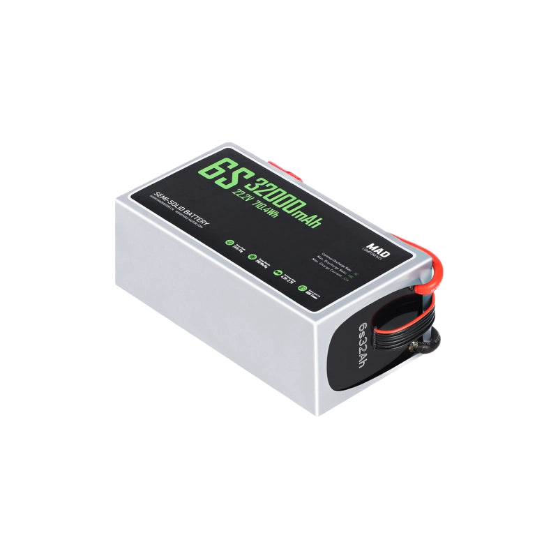 MAD 6S 32Ah Solid State Lithium-ion Battery - Unmanned RC
