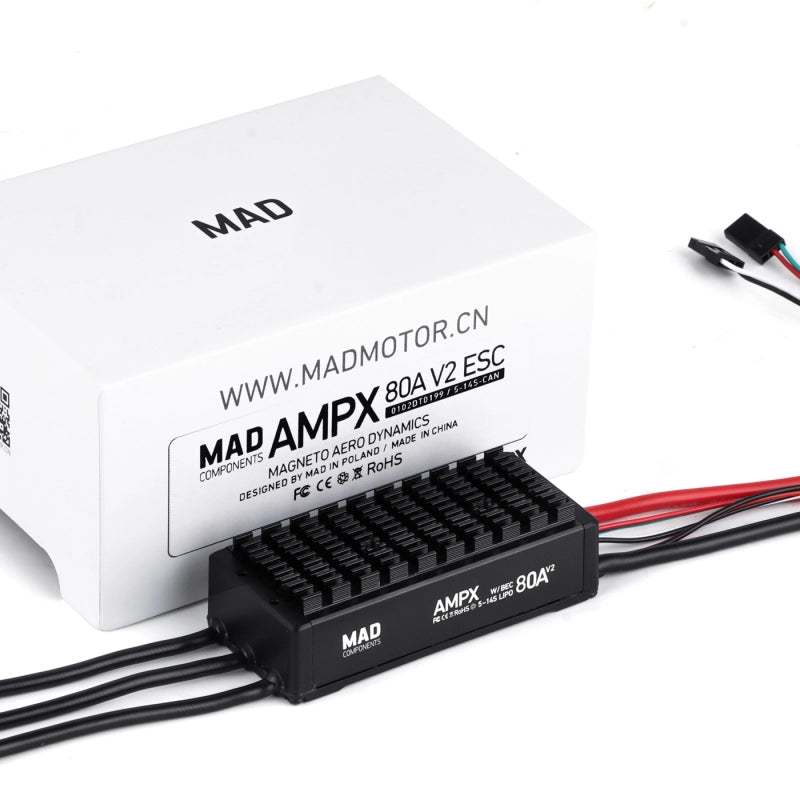 AMPX 80A (5-14S) Drone ESC - Unmanned RC