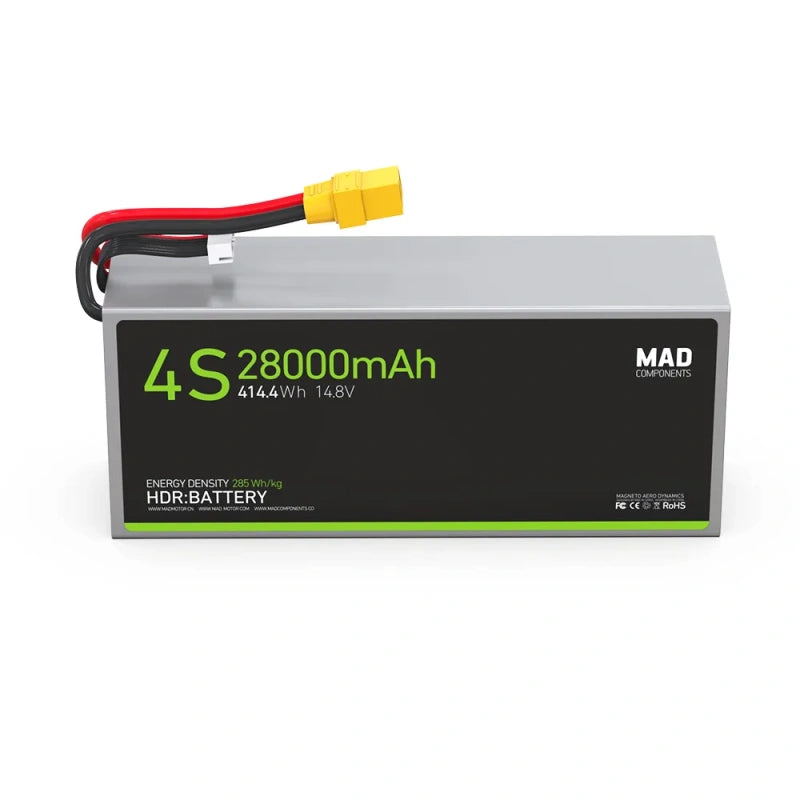 MAD 4S 28Ah Solid State Lithium-ion Battery - Unmanned RC