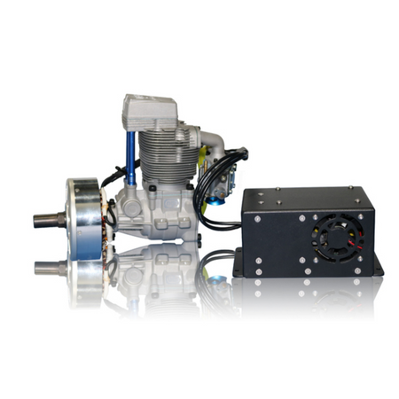 NGH GF38-GE 4-Stroke RC Gasoline Engines with electric and generator - Unmanned RC
