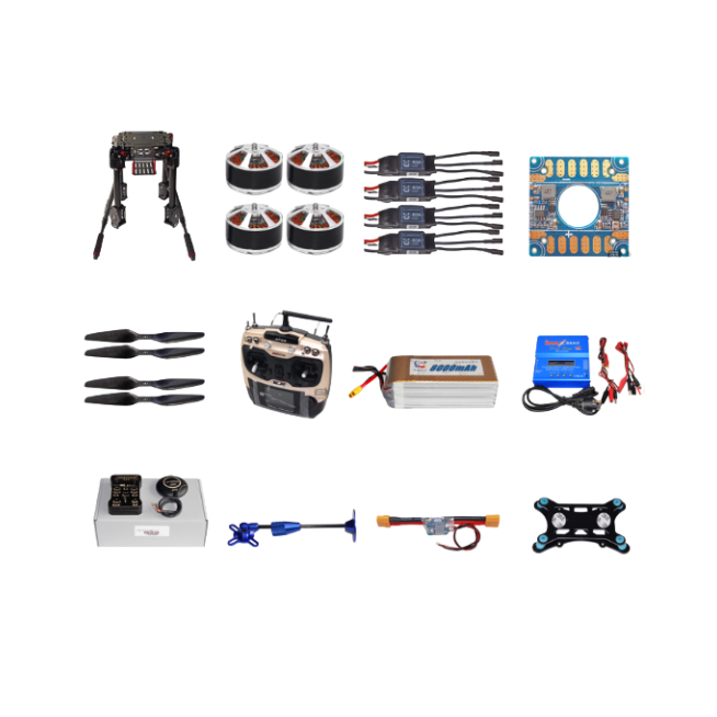 UnmannedRC X550/X650 Quadcopter Educational or DIY Full Kit - Unmanned RC