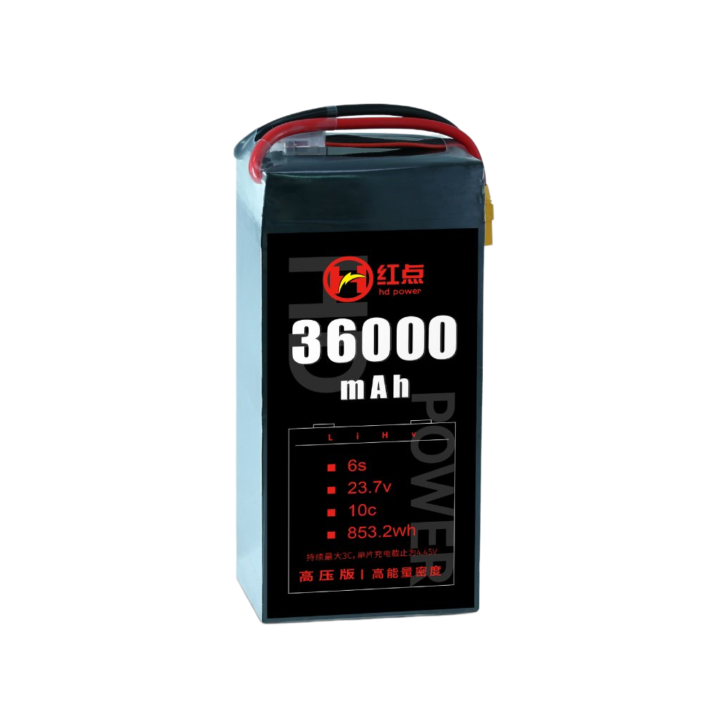RED /Lithium-Polymer Battery/ 6S High energy density & HV 4.45V battery 22Ah~43Ah - Unmanned RC