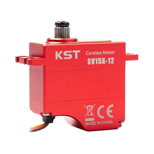KST SV15X-12 SHV Coreless Metal Gear Mini Servo 13kgf.cm 0.05sec for RC Helicopters, Industrial UAVs & Robotics - Unmanned RC