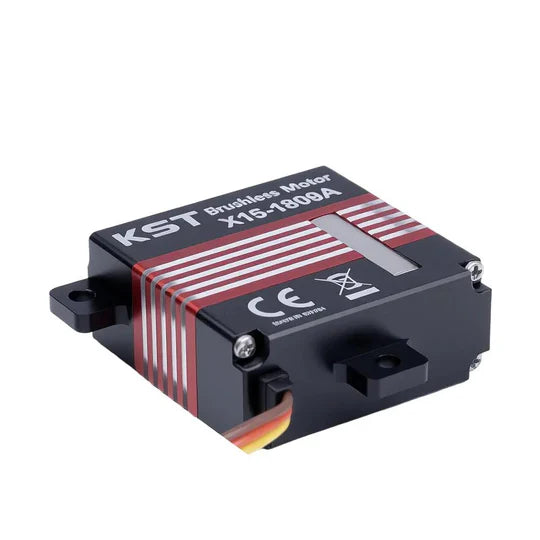 KST X15-1809A Brushless Metal Gear Mini Servo 24Kgf.cm 0.07sec/60° for RC Planes - Unmanned RC
