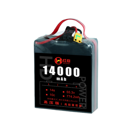 RED /Lithium-Polymer Battery/ 14S High energy density & HV 4.45V battery 4.9Ah~16Ah - Unmanned RC