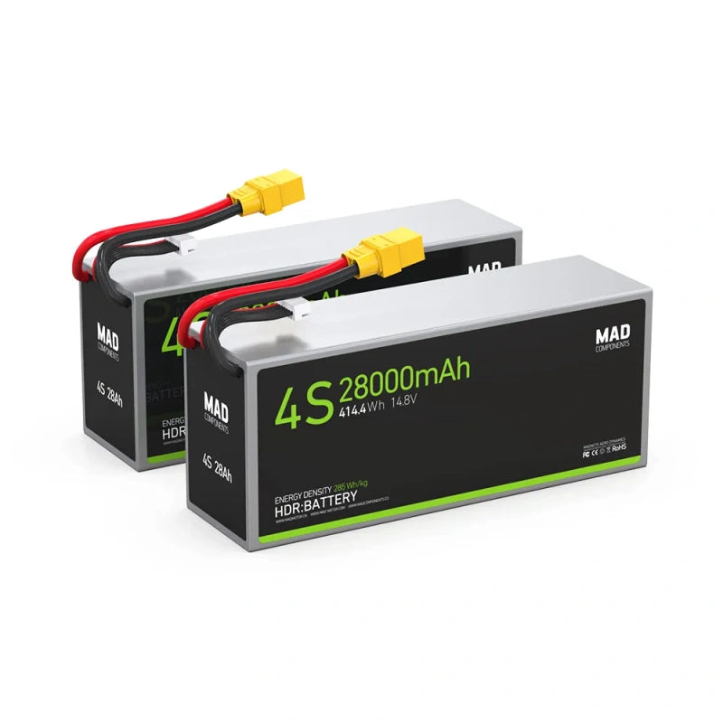 MAD 4S 28Ah Solid State Lithium-ion Battery - Unmanned RC